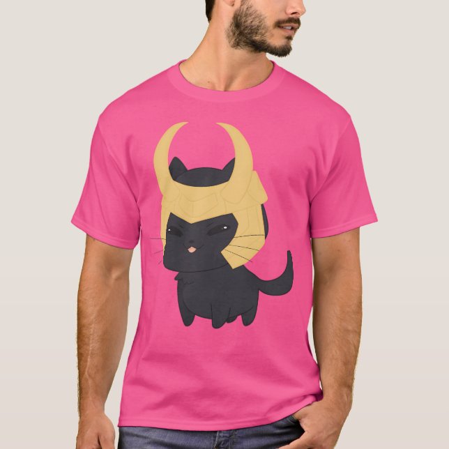 Cat Loki T Shirt (Framsida)