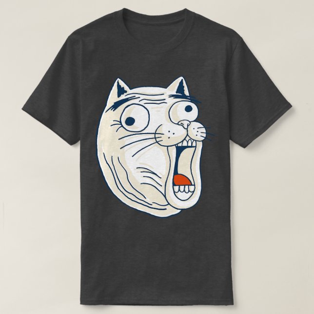 Cat LOL T Shirt (Design framsida)