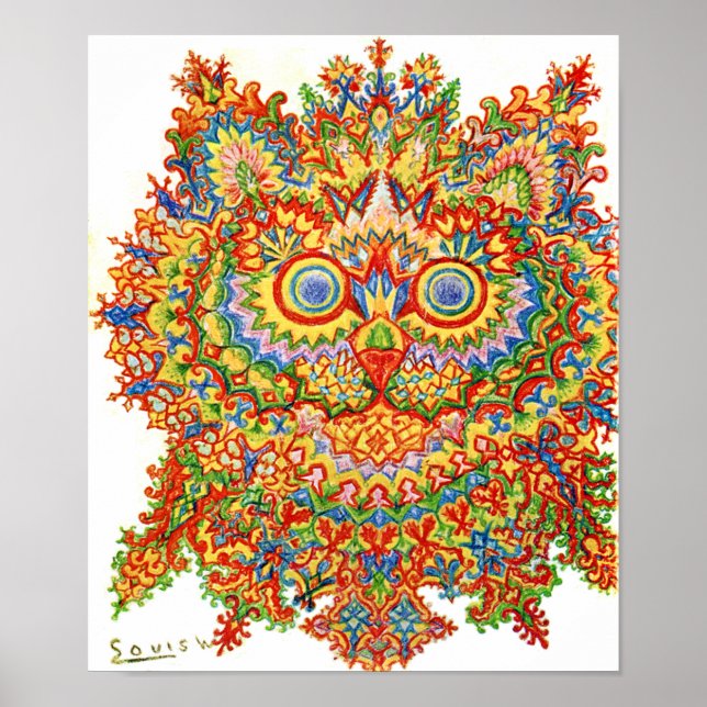 Cat, Louis Wain Poster (Framsidan)