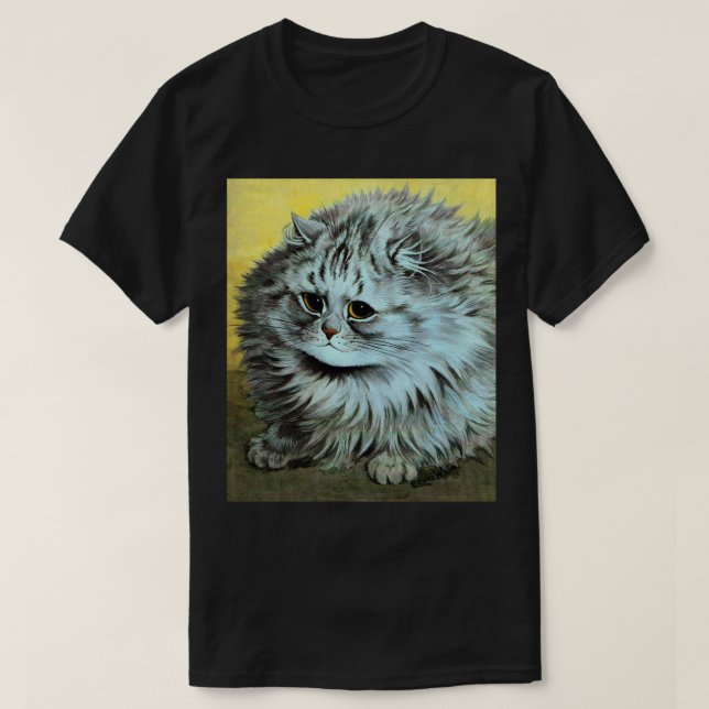 Cat, Louis Wain Tee Shirt (Design framsida)