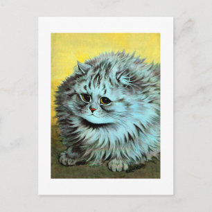 Cat, Louis Wain Vykort