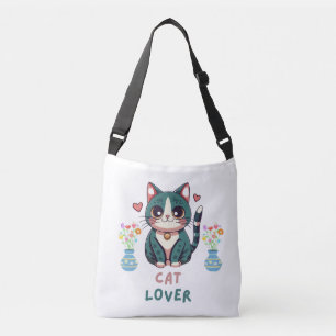 Cat Lover Axelväska