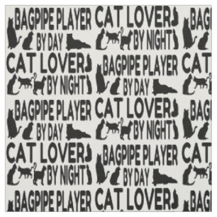 Cat Lover Bagpipe Player Tyg