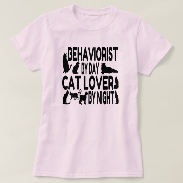 Cat Lover Behaviorist Tröja (Design framsida)