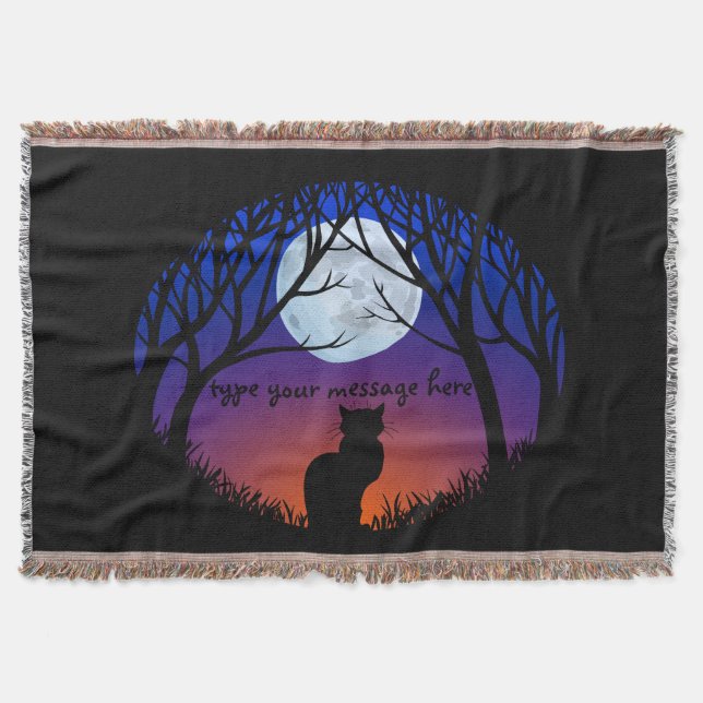 Cat Lover Blanket Personlig Cat Throw Blanket Filt (Framsidan)