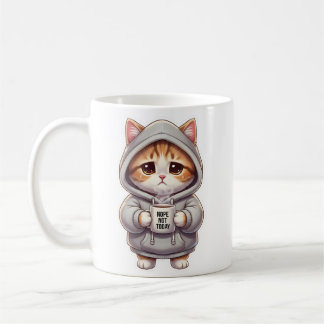 Cat Lover Coffee Mug Cute Nope Not Today Gift Kaffemugg