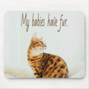 Cat Lover, Cute Kitten Meme, Mitt spädbarn har Päl Musmatta