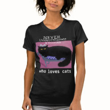 Cat Lover/dam t-shirt