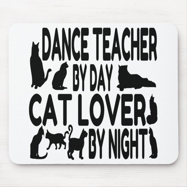 Cat Lover Dance Teacher Musmatta (Framsidan)
