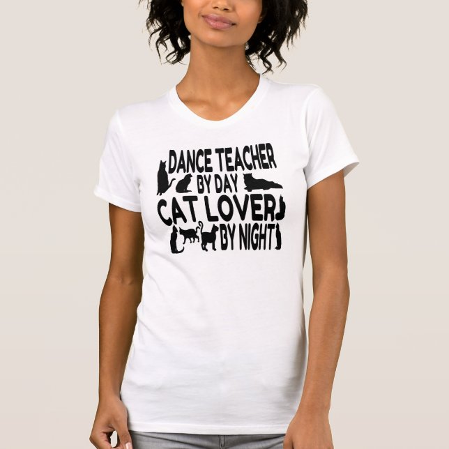 Cat Lover Dance Teacher Tröja (Framsida)