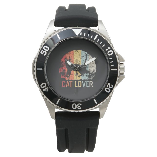 Cat Lover eWatch Watch Armbandsur (Framsida)