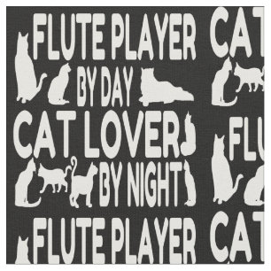 Cat Lover Flute Player Tyg