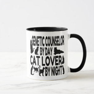 Cat Lover Genetic Counselor Mugg
