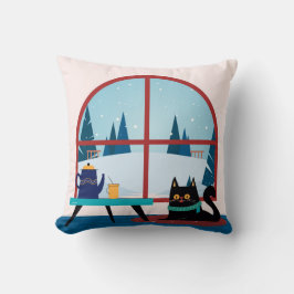 Cat Lover Gift - Anpassningsbar Pet Photo Keepsak Kudde