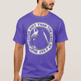Cat Lover Gift för barn Boys Girls T Shirt