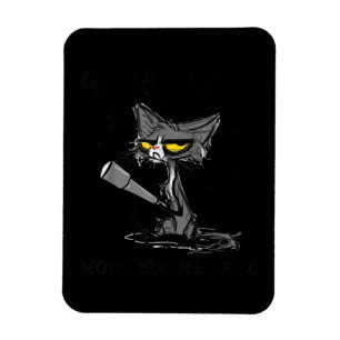 Cat Lover Gift Gått för Älskare-katt Magnet