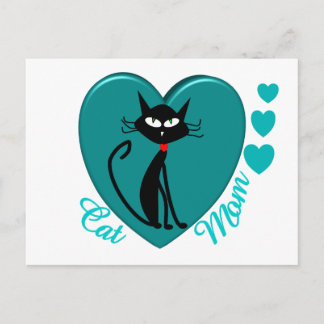 Cat Lover Gifts Vykort