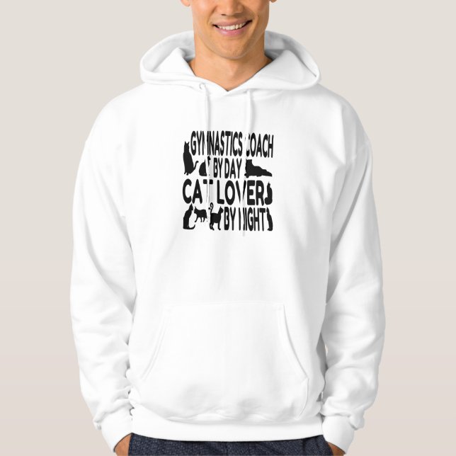 Cat Lover Gymnastics Coach Munkjacka (Framsida)