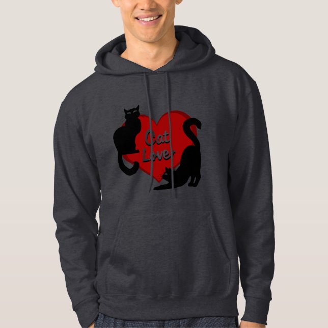 Cat Lover Hoodie Cat Lover Shirts & Sweatshirtss (Framsida)