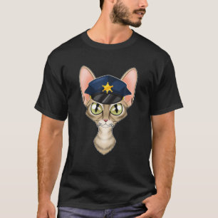 Cat Lover I polis I polis Devon Rex Cat T Shirt
