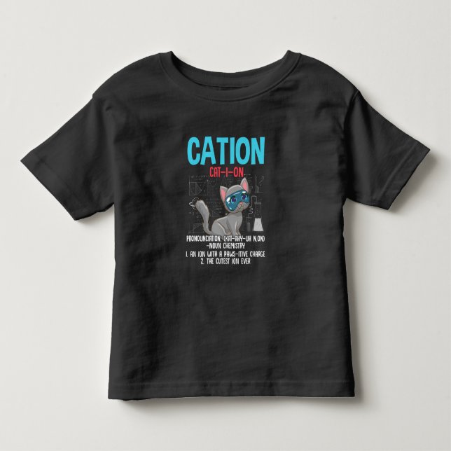 Cat Lover, Inslag Cat Lover, en duktig kemi T Shirt (Framsida)