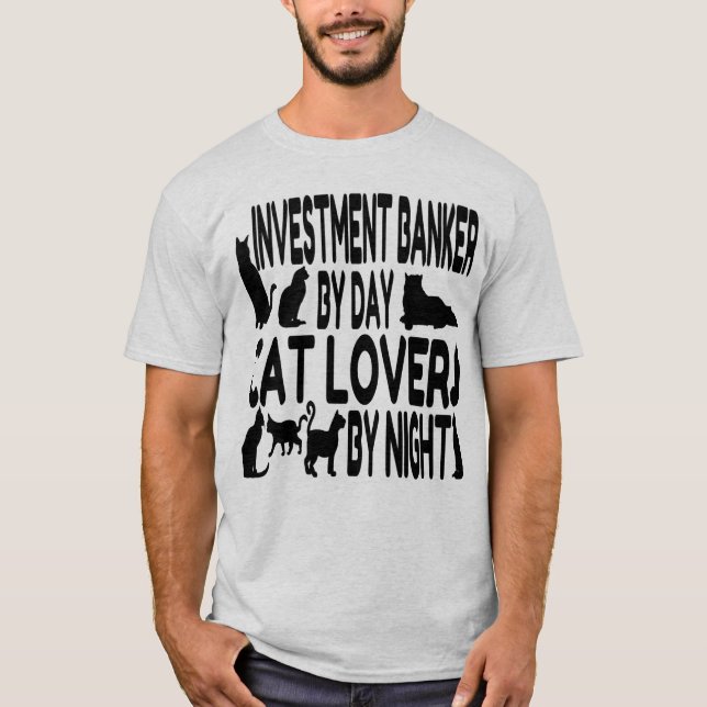 Cat Lover Investment Banker Tröja (Framsida)