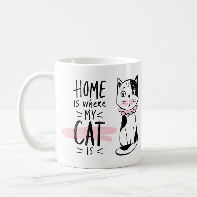 Cat Lover Kaffemugg (Vänster)