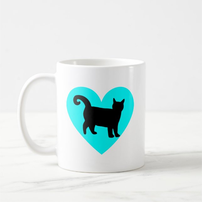 Cat Lover Kaffemugg (Vänster)