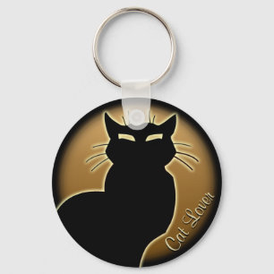 Cat Lover Keychain Cat Nyckelrings Anpassade Nyckelring
