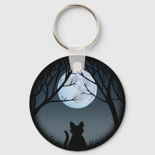 Cat Lover Keychain Tjock Cat Nyckelrings Anpassade Nyckelring