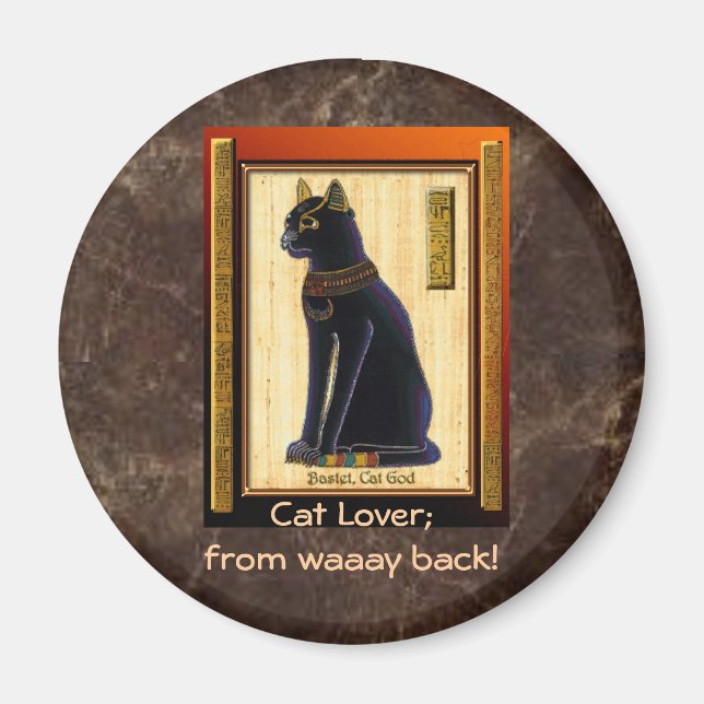 "CAT LOVER" Magnet (Framsidan)