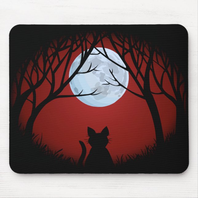 Cat Lover Mousepads Anpassade Cat Mouse Pad Musmatta (Framsidan)