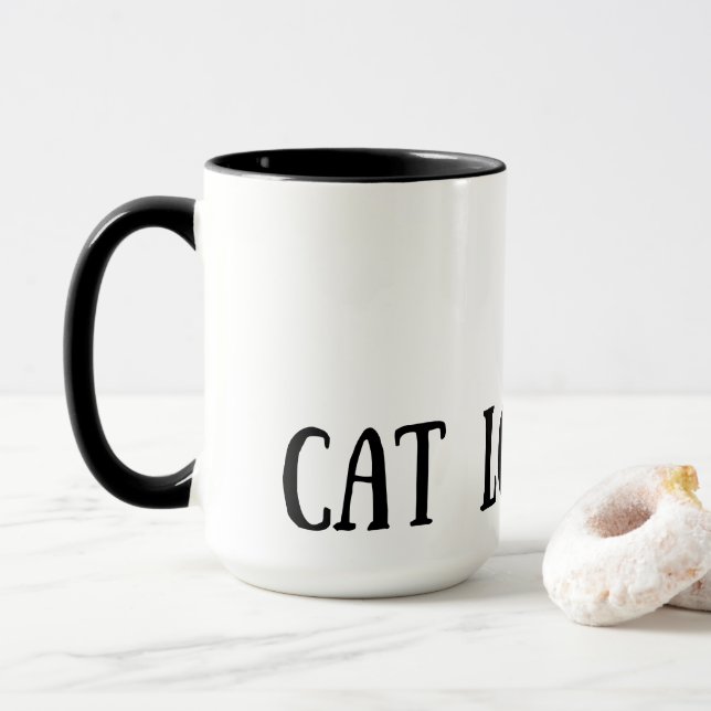 Cat Lover Mugg (Med munk)