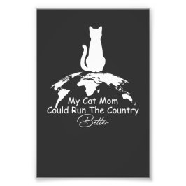Cat Lover my Cat Mamma skulle kunna förbättra Spri Fototryck