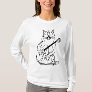 Cat lover Noir T Shirt
