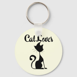 Cat Lover Nyckelring
