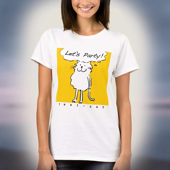 Cat Lover Party Tee (Skapare uppladdad)