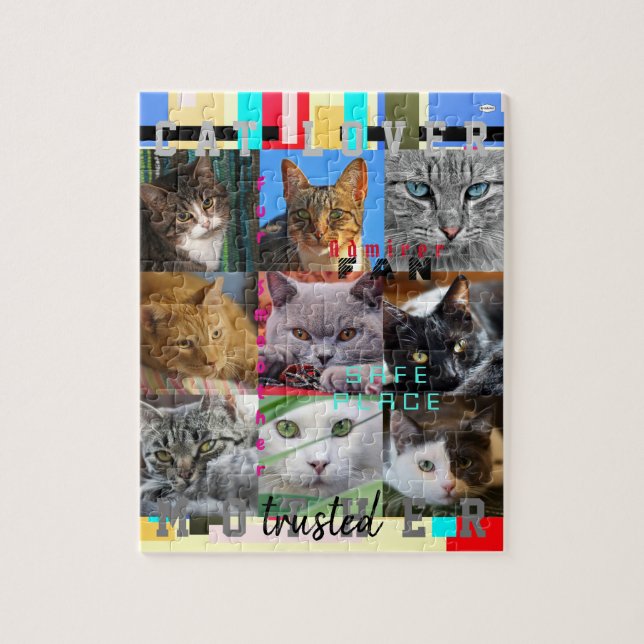 CAT LOVER Photo Puzzle HAMbWG Pussel (Vertikal)