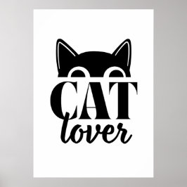 Cat Lover Poster