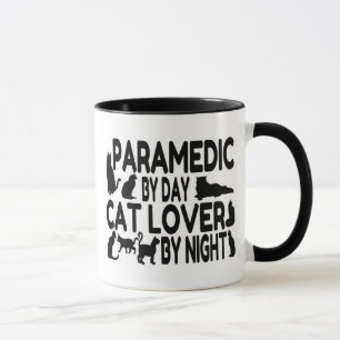 Cat Lover Sjukvårdare Mugg
