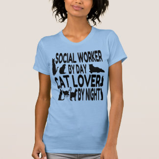 Cat Lover Social Worker Tröja