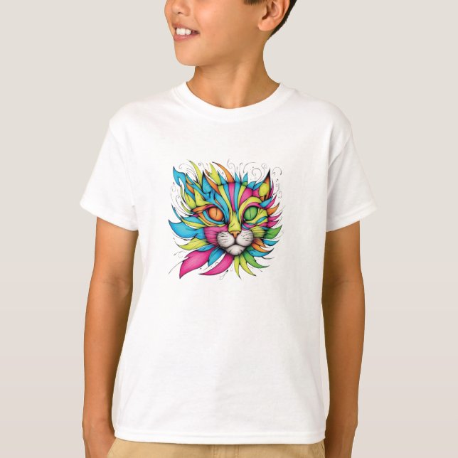 Cat Lover T Shirt (Framsida)