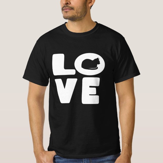 Cat Lover T Shirt (Framsida)