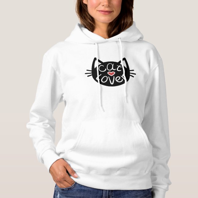 Cat Lover T Shirt (Framsida)