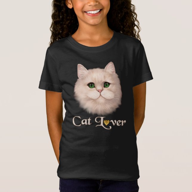 Cat Lover T-shirt (Framsida)