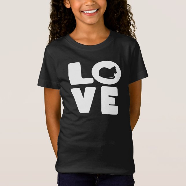 Cat Lover T Shirt (Framsida)