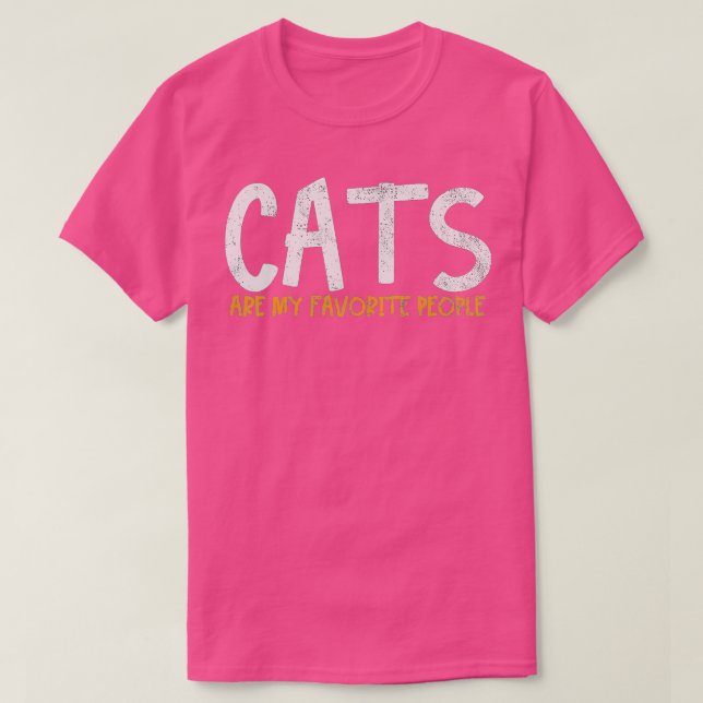 Cat Lover T Shirt (Design framsida)