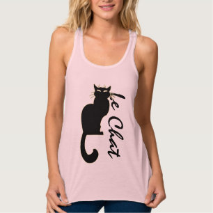 Cat Lover Toppar Dam Tanktop för kvinnor Linne Med Racerback