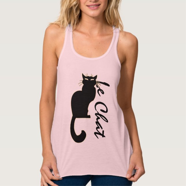 Cat Lover Toppar Dam Tanktop för kvinnor Linne Med Racerback (Framsida)