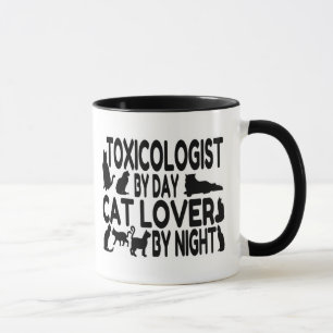 Cat Lover Toxicolog Mugg